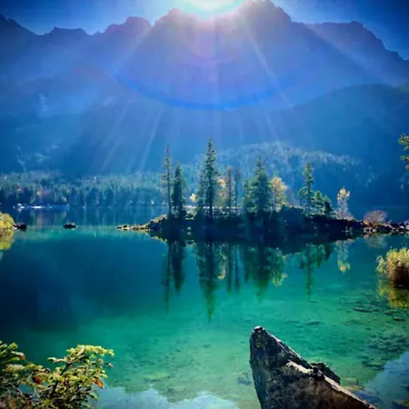 Panoramahaus Hopfner Naehe Zugspitze Und Eibsee شقة