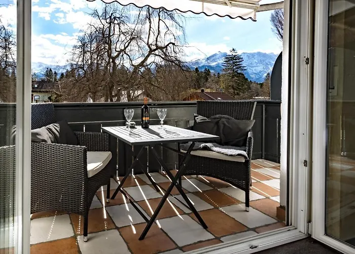 Panoramahaus Hopfner Naehe Zugspitze Und Eibsee جارمش بارتنكيرشن